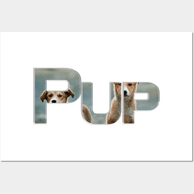 Pup Wall Art by afternoontees